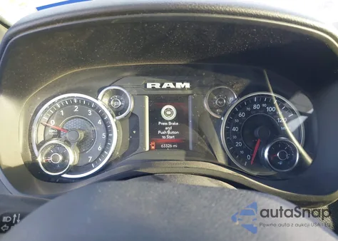 2022 Ram 1500 Big Horn 4X4 6'4 Box из США, поврежденный, VIN 1C6SRFMT2NN161036